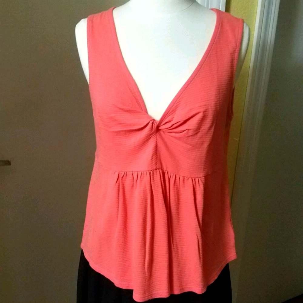 New Lucky Brand Front Knot Tank Top size M